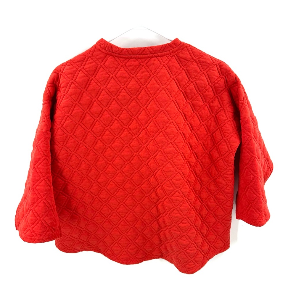 Tuckernuck Sport Ally Quilted Sweatshirt Womens XS/S Swing Crew Pullover Comfy - Picture 4 of 11